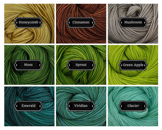 Luna Grey Fiber Arts Color Card 2