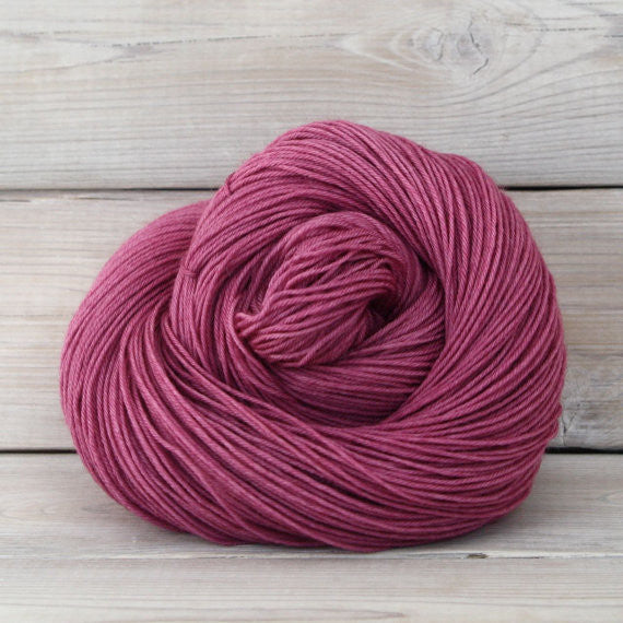 Luna Grey Fiber Arts Altair Yarn | Colorway: Elderberry