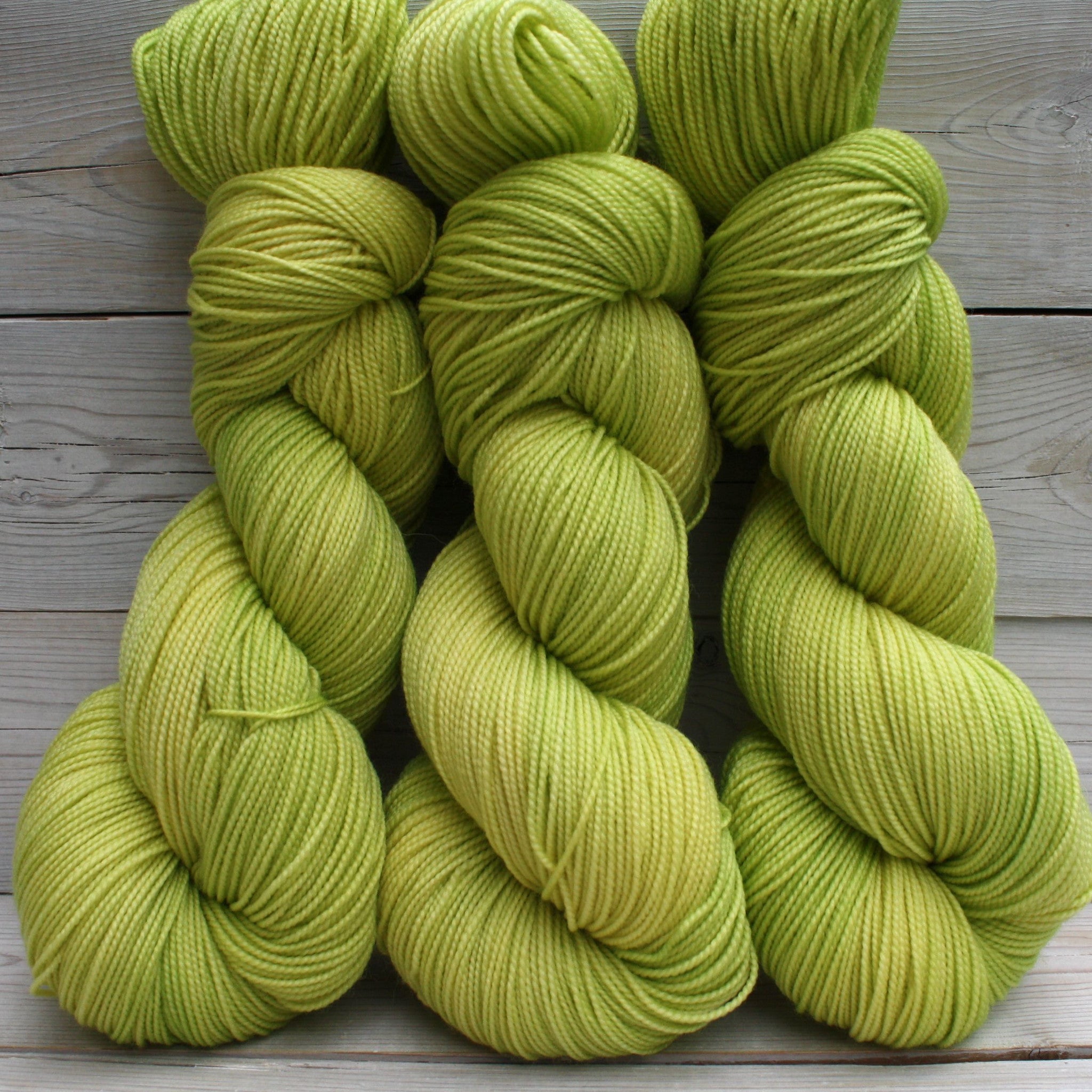 Colorway: Lemon Lime | Dyed to Order Yarn