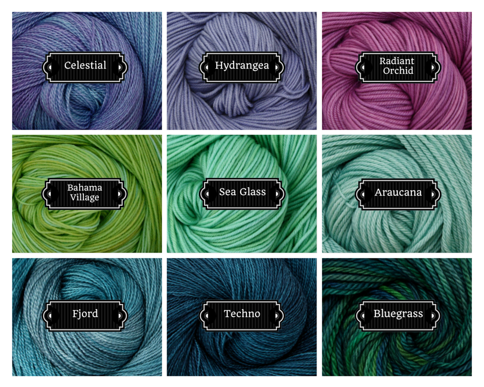 Queen Bee Leg Warmer Kit  |  Pattern + Yarn