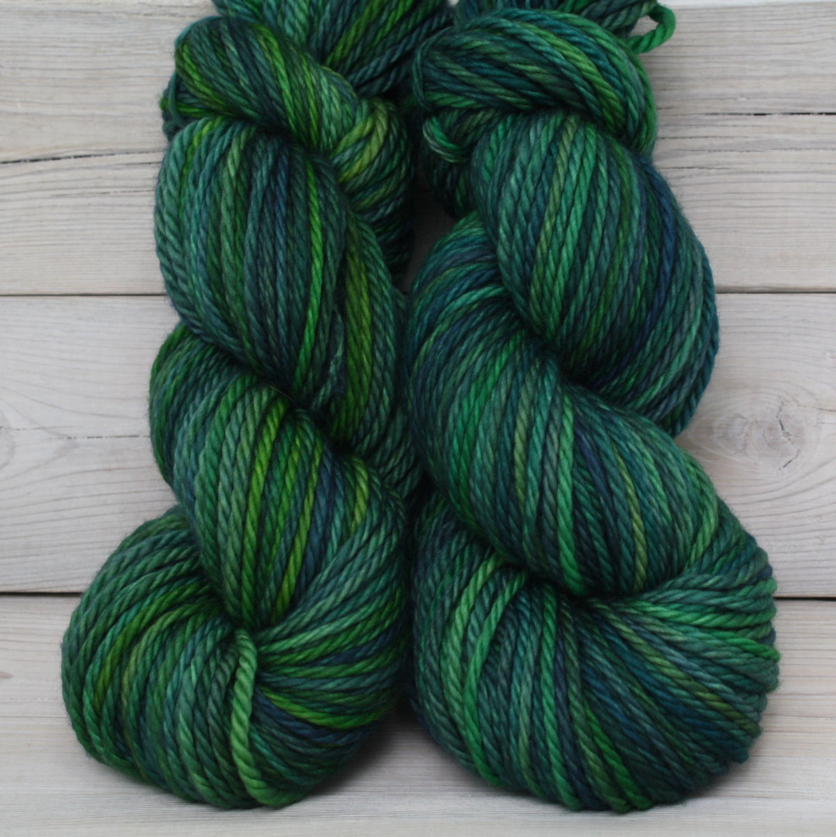 Apollo Yarn | Colorway: Bluegrass - Luna Grey Fiber Arts